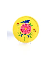 Tepsi Sarı Kuşlu (26 Cm)