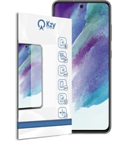 KZY İletişim Samsung Galaxy S21 FE ile uyumlu Temperli Ekran Koruyucu Kırılmaz Cam
