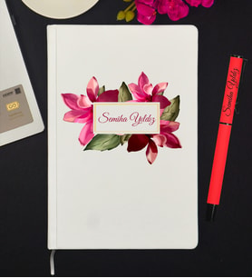 Arkadaşa Hediye, Sevgiliye Hediye, Yeni İş Hediyesi Kişiye Özel Defter ve Roller Kalem