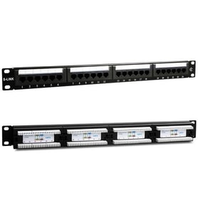 S-Link SL-F624 24’lü FTP Cat6 Patch Panel
