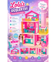 Lola'nın Düşler Evi - Ev Oyuncak - Lola'nın Düşler Ev Seti - Barbie Ev Seti