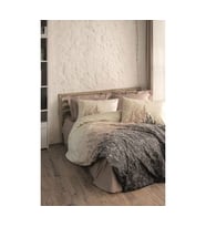 Mulvxurg  Urg02  Dual Çift Kişilik Nevresim Takımı Lindon Bej (Mulvix)