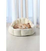 Peluş Köpek ve Kedi Yatak, Yumuşak ve Rahat A Kalite Koltuk Kumaşı