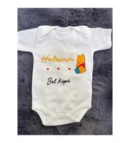 Yazılı Zıbın Halasının Bal Küpü Yazılı Bebek Zıbını