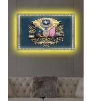 Led Işıklı Osmanlı Amblemi Tablo (ofis, İşyeri İçin İdeal)