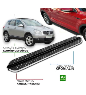 NİSSAN QASHQAİ 2007 2008 2009 2010 2011 2012 2013 2014 YAN BASAMAK