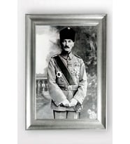 Gümüş Çerçeveli Atatürk Tablo cv643