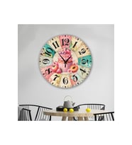 bilge Tasarım kitchen ( mutfak ) Duvar Saati 35 x 35CM (Karışık)