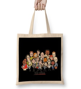 The Office Cast Tv 01 Bez Çanta Uzun Saplı