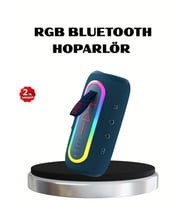Mini Mavi Bluetooth Hoparlör Şık Görünüm ve Taşınabilir Güçlü Ses
