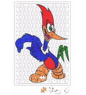 Pica Pau Vintage Puzzle 240 Parça Yapboz