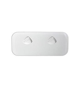 TEKNE VE KARAVAN İÇİN PLASTİK KAPAK BEYAZ  248x603 mm