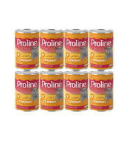 Proline Tavuklu Yetişkin Kedi Konservesi 400 Gr*8 Adet (Kahverengi)