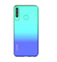 Nihcase Huawei P40 Lite E Kılıf Süper Silikon Yumuşak Arka Koruma Renksiz