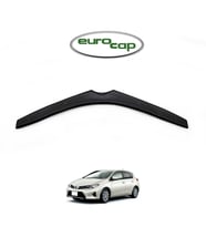 EUROCAP Toyota Auris Ön Kaput Maskesi Koruma Rüzgarlığı Deflektör 3mm Akrilik Parlak Siyah 2013-2017