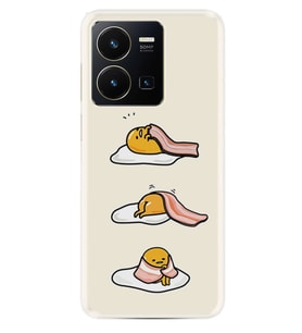 Vivo Y36 Kılıf Resimli Desenli Baskılı Silikon Sweety Egg 1322