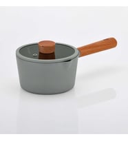 Neoflam Fika Alüminyum Döküm 16 Cm Gri Süt Tavası