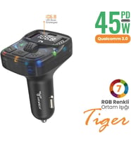 Lexroo Bluetooth FM Transmitter USB Flash Destekli - Net Ses Deneyimi