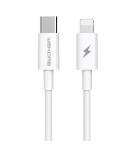 Wekome TYPE-C TO iPhone PD 20W Hızlı Şarj Kablosu 1.2M-(5775) - OVRLAU6435-7344