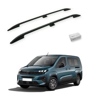 Turtle Drs Tuning Peugeot Rifter 2019-2025 / Kısa Şasi Tavan Çıtası Crown Siyah