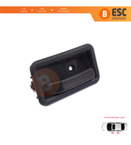 Renault 19 Phase 2 1992-2000 Clio MK1 1990-1999 İçin Ön veya Arka Sol Kapı İç Açma Kolu Siyah