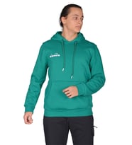 Diadora Bergamo - Erkek Yeşil Pamuklu Spor Sweatshirt - DDBER1030016