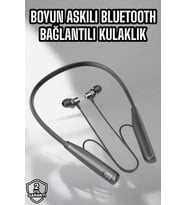 Boyun Bantlı Bluetooth Kulaklık Yüksek Ses Kaliteli 100 Saat Kulaklık