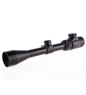 3-9X40 Zoomlu Çıft Işıklı Tüfeği Dürbünü Montaj Kelepçeli