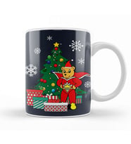 SuperTed Around The Christmas Tree Kupa Bardak Porselen