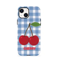iPhone 15 Plus Vorian Çift Katmanlı MagSafe Kılıf Cherry Picnic