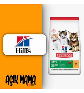 Hill's Kitten Tavuklu Yavru Kedi Açık Mama 2 KG (Tasma Hediyeli)