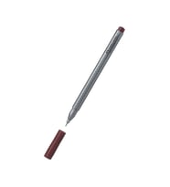 Faber Castell Renkli Grip Finepen Kahverengi - 3 adet