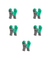 Mafel MF-80 Camcı Yeşil Lateks İş Güvenlik Eldiven - 10/XL - 10 Çift - Paket