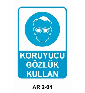İŞ GÜVENLİĞİ UYARI LEVHASI 1 ADET PVC 21 X 29CM
