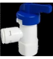 100 Adet  Su Arıtma Cihazı Quick Tank Vanası (Mavi)