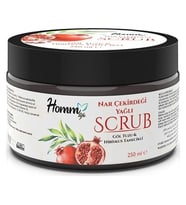 Homm Life Nar Çekirdeği Yağlı Scrub 250 ml Göl Tuzu&amp;hibiskus Tanecikli