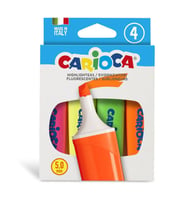 Carioca Fosforlu İşaretleme Kalemi 4 Renk (Memolight) 