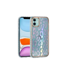 Apple iPhone 11 Uyumlu Kılıf Desenli Parlayan Transparan Zore Avva Kapak (Model 11)