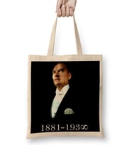 Mustafa Kemal Atatürk 4 Bez Çanta Uzun Saplı