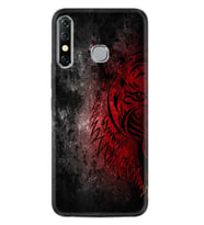 INFINIX Hot 8 Kılıf Silikon Desen Color Wolf 1704