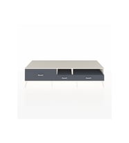Kronos TV Ünitesi 2 Raflı 3 Çekmeceli  220x59x51 Aytaşı-Antrasit