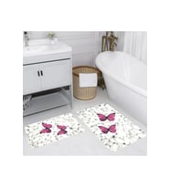 Eliana Home Baskılı 2'li Banyo Paspas Takımı RVG5071