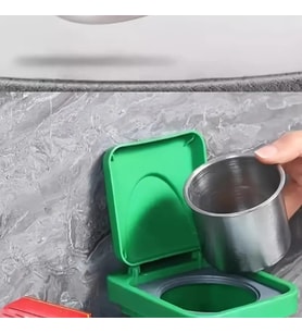 Çöp Kutusu Tasarımlı Duvar Küllüğü