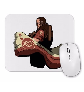 Red Sniper Mouse Pad