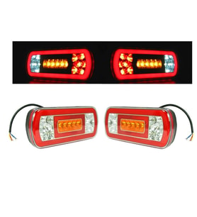 Neon Led Arka Stop Lambası Takımı Sağ Sol 24 Volt Üniversal