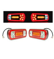 Neon Led Arka Stop Lambası Takımı Sağ Sol 24 Volt Üniversal