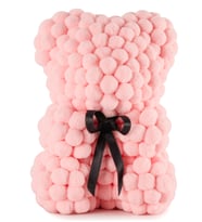 Teddy Pompom Bear - Açık Pembe Ponpon Ayıcık