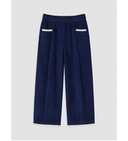 LCW Kids Lacivert Regular Fit Kız Çocuk Kadife Pantolon