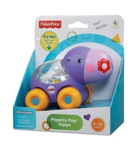Fisher Price Poppity Araçlar Hipopotam Bgx29-Bgx30