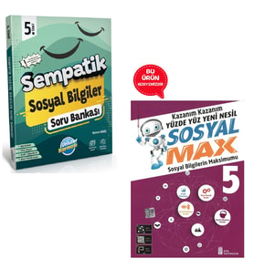 5.Sınıf Sempatik Sosyal Bilgiler Soru Bankası (Hediyeli)